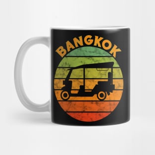 Bangkok Tuk Tuk On A Rainbow Of Colors Mug